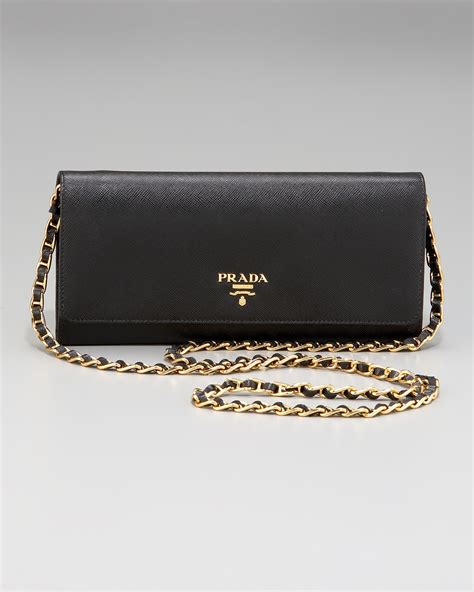 prada saffiano wallet on chain reviews|authentic prada saffiano bag.